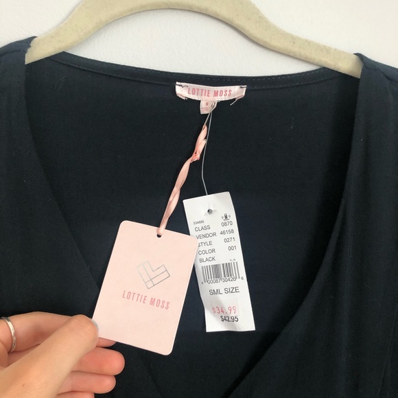 NWT Lottie Moss Pacsun lace up dress size small - Picture 5 of 5